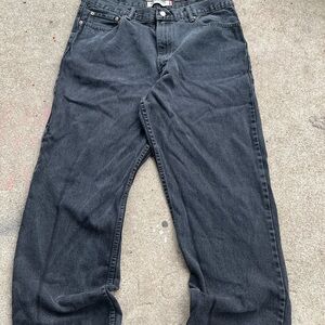 Levi's Men's Black Relaxed Jeans
